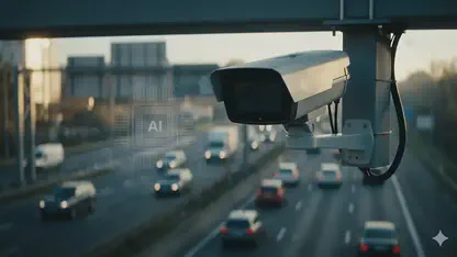 CCTV tích hợp AI nhận diện biển số xe - Đo tốc độ