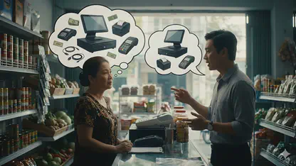 Hình ảnh chọn POS cho cửa hàng hợp lý