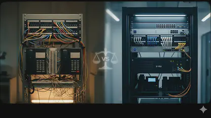 Hình ảnh nên dùng tổng đài voip hay analog