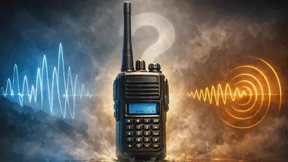 Hình ảnh mô tả UHF hay VHF bộ đàm nên dùng loại nào?