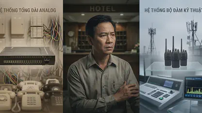 Hình ảnh tổng đài analog giá rẻ cho khách sạn