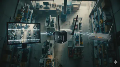 Hình ảnh camera bị lag do wifi yếu