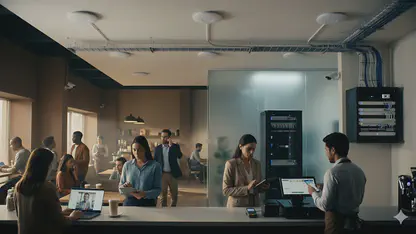 Hình ảnh hệ thống Wifi doanh nghiệp hoạt động thế nào?