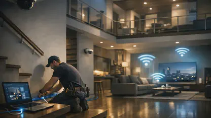 Hình ảnh mô tả lắp Wifi có cần dây mạng không?