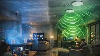 Hình ảnh mô tả chung cư nên dùng Mesh hay AP Wifi?